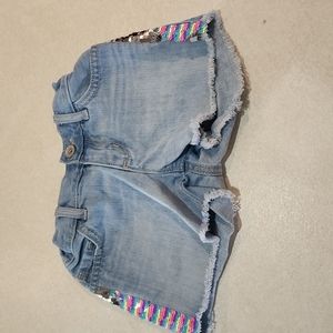 Girls sequin shorts